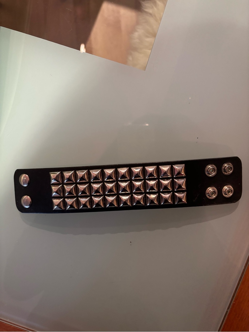 Black Studded Bracelet